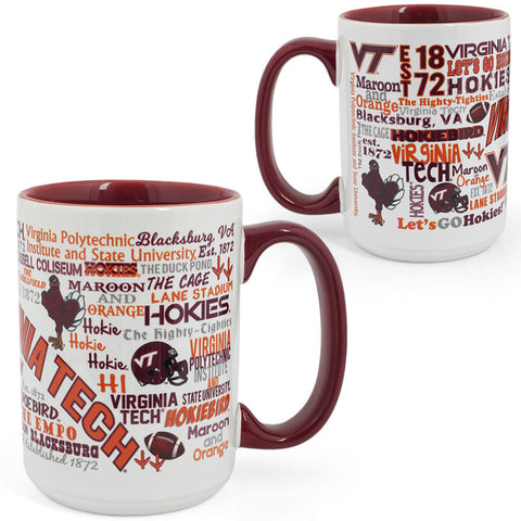 Virginia Tech Campus Wrap Mug