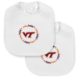 Virginia Tech Baby Bib: Pack of 2