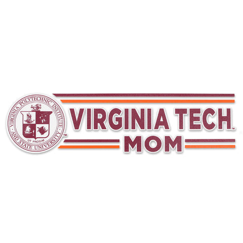 Virginia Tech Mom Seal Decal
