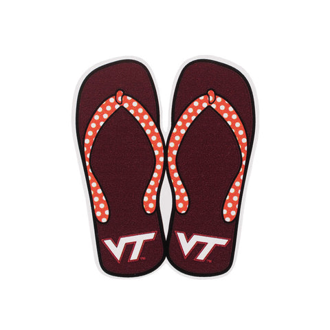 Virginia Tech Flip Flop Refrigerator Magnet