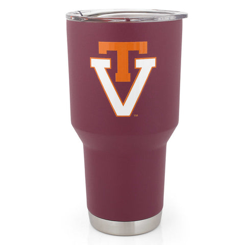 Virginia Tech Powder Coated Vault Tumbler 30 oz.