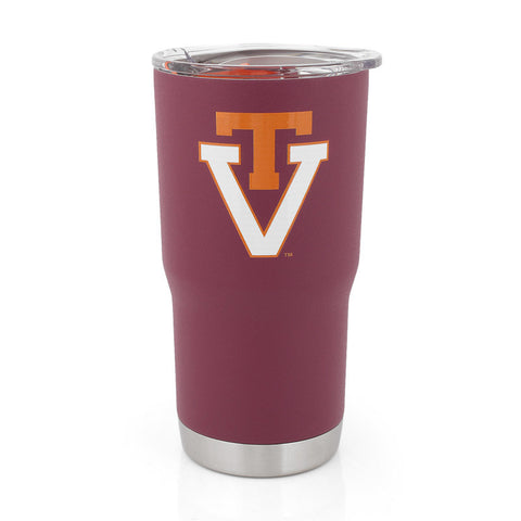 Virginia Tech Powder Coated Vault Tumbler 20 oz.