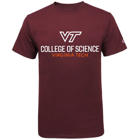 Virginia Tech College of Science T-Shirt by Champion