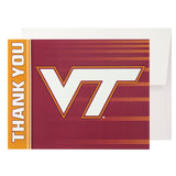 Virginia Tech Thank You VT Cards: Pack of 10