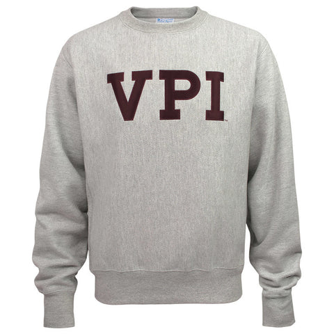 Virginia Tech Vault VPI Reverse Weave Crew Sweatshirt by Champion