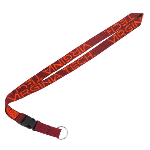 Virginia Tech Woven Lanyard