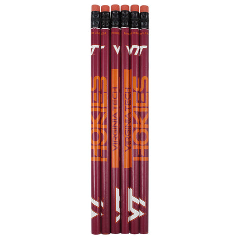 Virginia Tech Pencils: Pack of 6