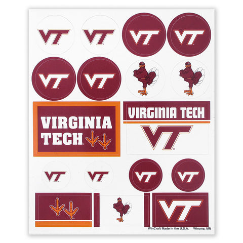 Virginia Tech Sticker Sheet
