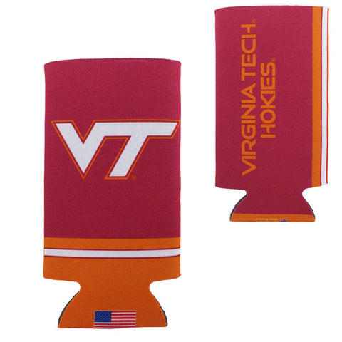 Virginia Tech Slim Can Cooler