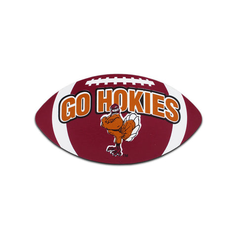 Virginia Tech Go Hokies Football Refrigerator Magnet