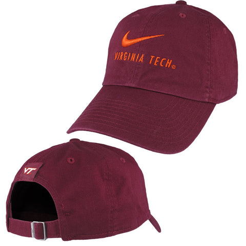 Virginia Tech Heritage 86 Swoosh Hat by Nike