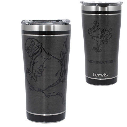 Virginia Tech Blackout Stainless Steel Tumbler by Tervis Tumbler 20 oz.