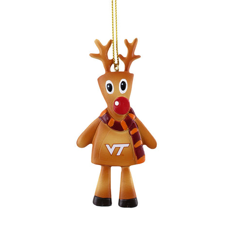 Virginia Tech Reindeer Cookie Ornament