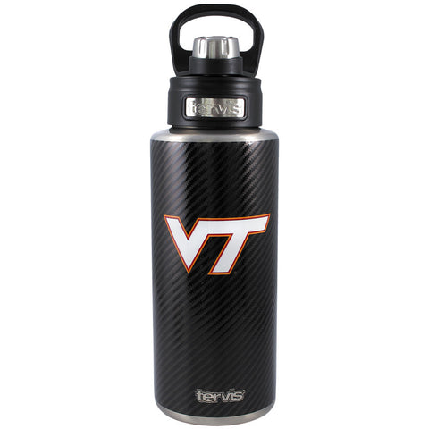 Virginia Tech Carbon Fiber Water Bottle by Tervis Tumbler