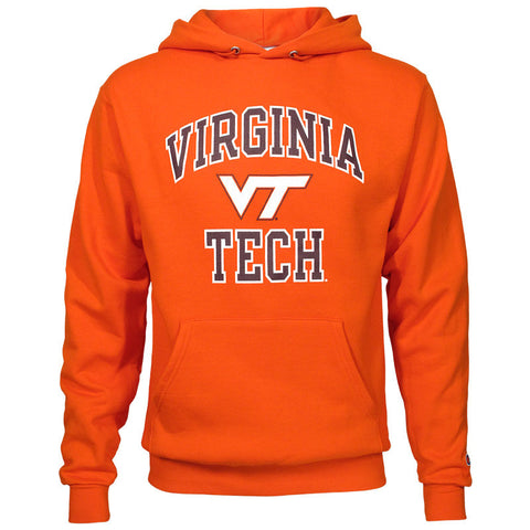 Virginia Tech Basic Hooded Sweatshirt: Orange by Champion