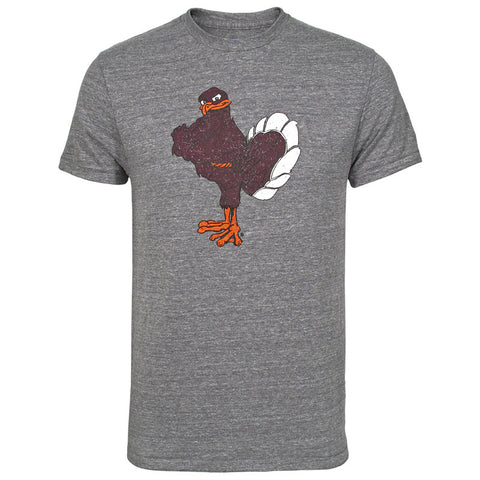 Virginia Tech Triumph Hokie Bird T-Shirt: Gray by Champion