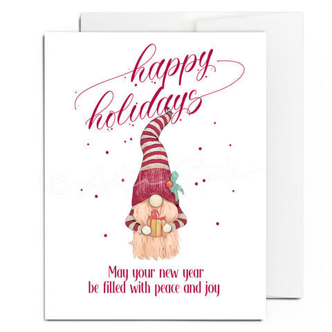 Holiday Gnome Card