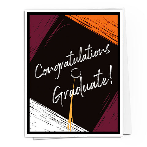 Graduation Cap Card