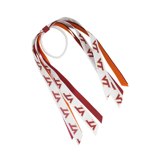 Virginia Tech Mini Pony Tail Streamer