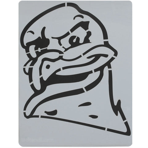 Virginia Tech Hokie Bird Large Stencil