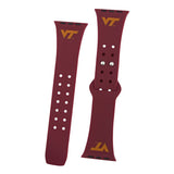 Virginia Tech Silicone Apple Watch Band: Maroon