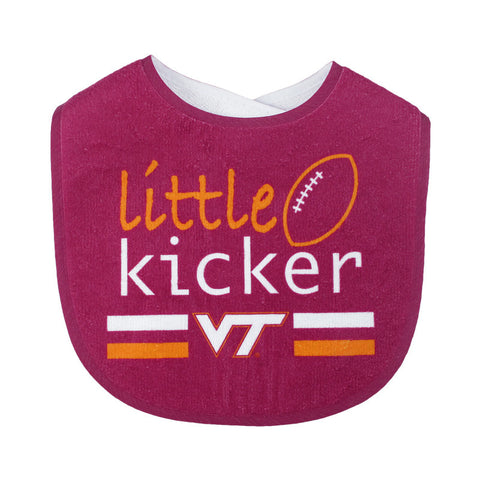 Virginia Tech Baby Little Kicker Bib