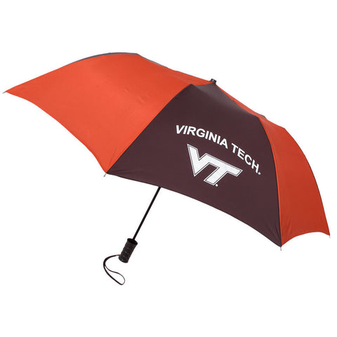 Virginia Tech Umbrella: Maroon and Orange