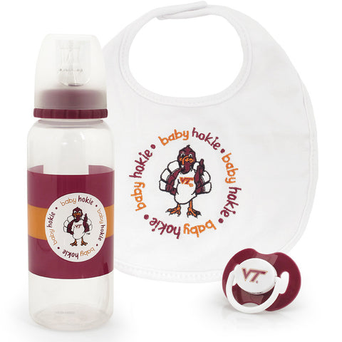 Virginia Tech 3-Piece Baby Set