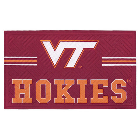 Virginia Tech Embossed Cross Hatch Mat