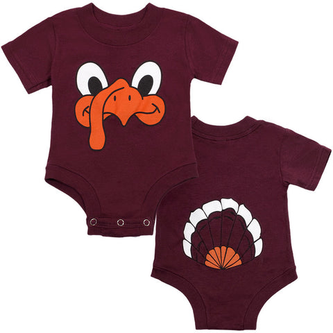 Virginia Tech Baby Tailfeather One-Piece