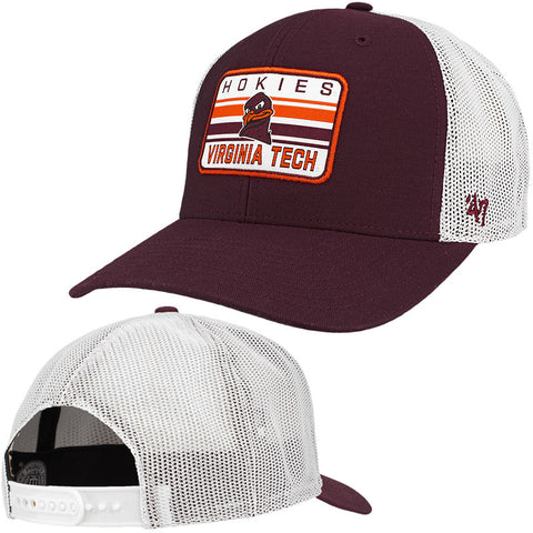 Virginia Tech Drifter Snapback Trucker Hat by 47 Brand