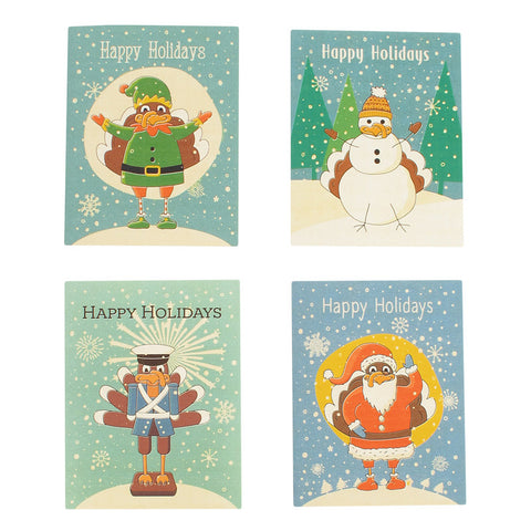 Happy Holidays Cards : Pack of 4