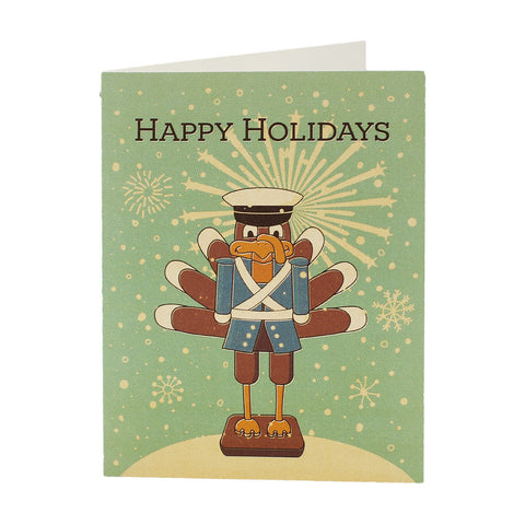 Happy Holidays Card: Nutcracker