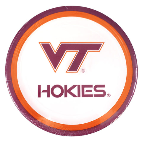 Virginia Tech Modern 9" Paper Plates