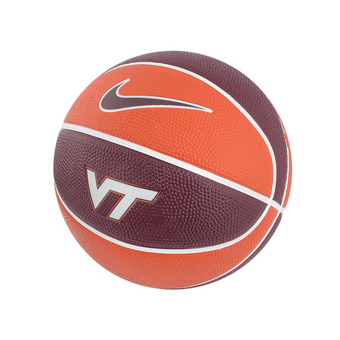 Virginia Tech Mini Rubber Basketball by Nike