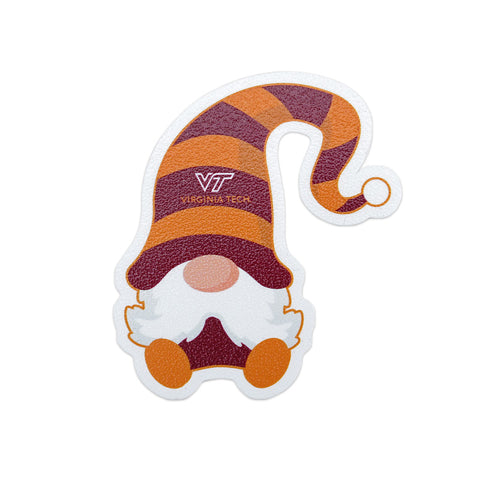 Virginia Tech Gnome Rugged Sticker Deca