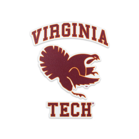 Virginia Tech Vault Fighting Gobbler Decal