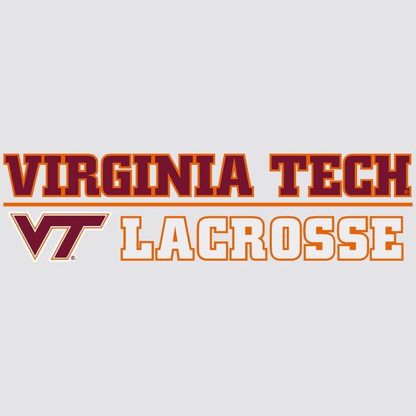 Virginia Tech Sports Decal Lacrosse Campus Emporium