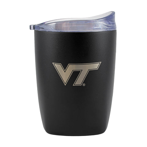 Virginia Tech Powder Coated 10oz Tumbler: Black