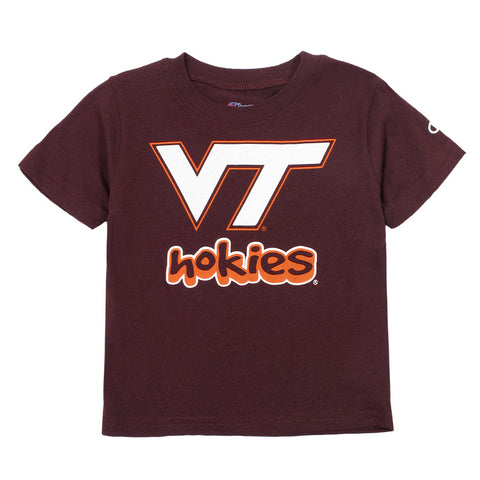 Virginia Tech Toddler T-Shirt: Maroon by Champion