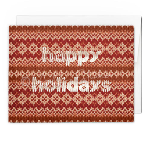 Holiday Sweater Card