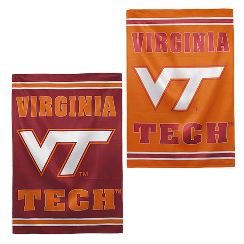 Virginia Tech Embossed Suede Garden Flag