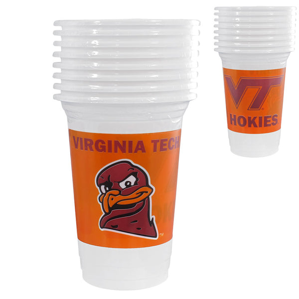 Virginia Tech 8 Pack Plastic Party Cups: White – Campus Emporium