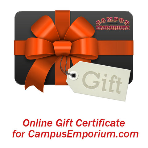 Online eGift Certificate for CampusEmporium.com (Email Delivery)
