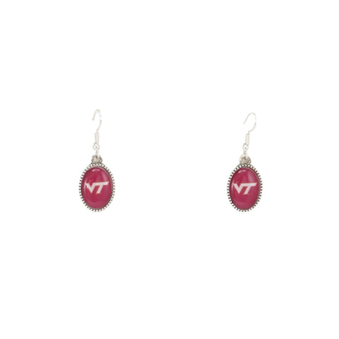 Virginia Tech Logo Kennedy Earrings