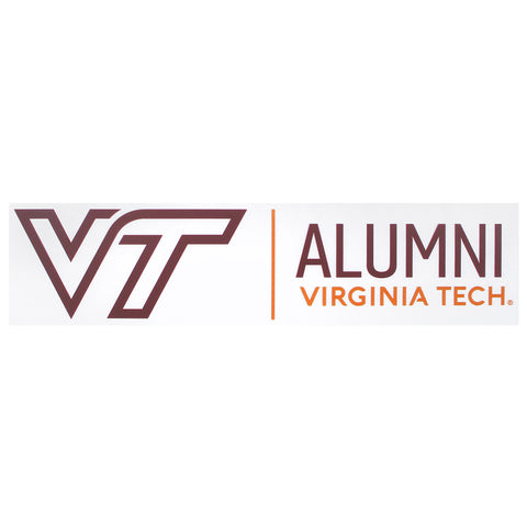 Virginia Tech Alumni Static Cling