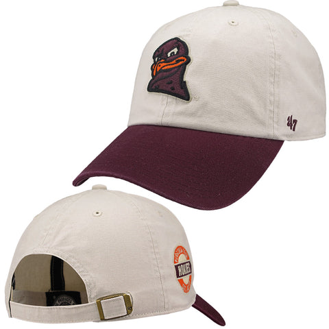 Virginia Tech Hokie Bird Sidestep Hat by 47 Brand