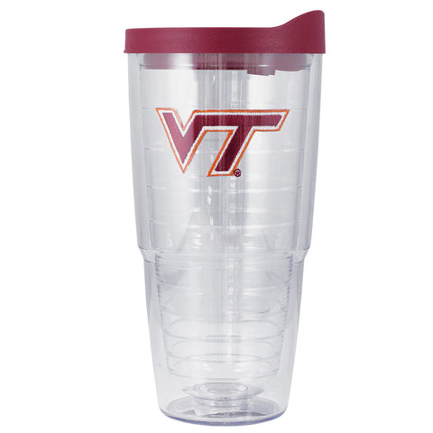 Virginia Tech Tumbler with Lid by Tervis Tumbler 24 oz.
