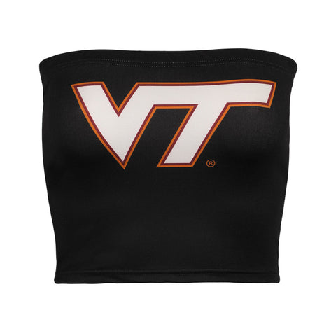 Virginia Tech Women's Black Tube Top