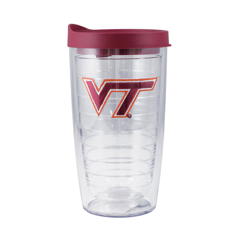 Virginia Tech Tumbler with Lid by Tervis Tumbler 16 oz.